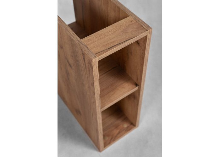 MODERN dub craft zlatý C20 regál do kúpelne MODERN dub craft zlatý C20 regál do kúpelne