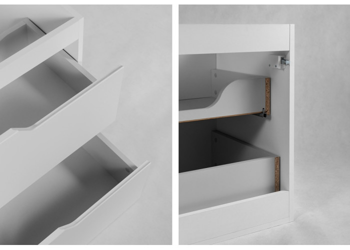 MODERN biely W80 závesná skrinka pod umývadlo 80 cm MODERN biely W80 závesná skrinka pod umývadlo 80 cm