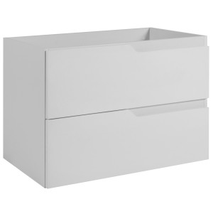 MODERN biely W80 závesná skrinka pod umývadlo 80 cm