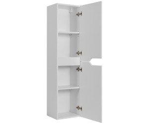 MODERN biely W35 vysoká skrinka do kúpeľne MODERN biely W35 vysoká skrinka do kúpeľne