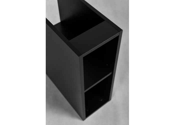 MODERN čierny B20 regál do kúpelne MODERN čierny B20 regál do kúpelne