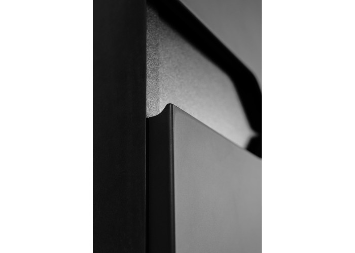 MODERN čierny B35 vysoká skrinka do kúpeľne MODERN čierny B35 vysoká skrinka do kúpeľne