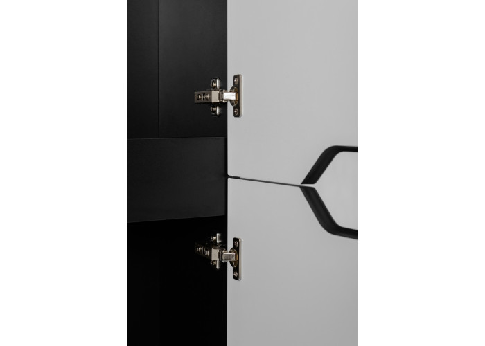 MODERN čierny B35 vysoká skrinka do kúpeľne MODERN čierny B35 vysoká skrinka do kúpeľne