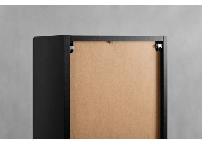 MODERN čierny B35 vysoká skrinka do kúpeľne MODERN čierny B35 vysoká skrinka do kúpeľne