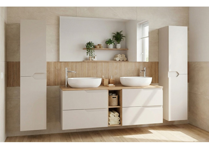 MODERN kašmír K80 závesná skrinka pod umývadlo 80 cm MODERN kašmír K80 závesná skrinka pod umývadlo 80 cm