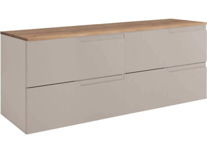 MODERN kašmír K120DC závesná skrinka pod umývadlo 120 cm MODERN kašmír K120DC závesná skrinka pod umývadlo 120 cm