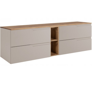 MODERN kašmír K180DC závesná skrinka pod umývadlo 180 cm