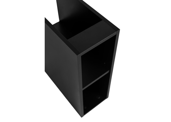 SLIM čierny B20 regál do kúpelne SLIM čierny B20 regál do kúpelne