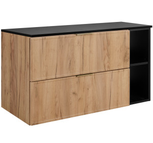 SLIM dub craft zlatý C100DB závesná skrinka pod umývadlo 100 cm