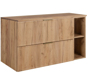 SLIM dub craft zlatý C100DC závesná skrinka pod umývadlo 100 cm