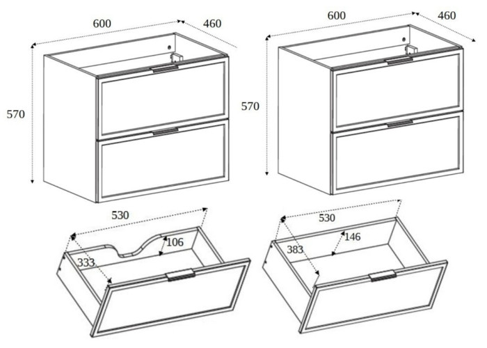 SLIM dub craft zlatý C120DB závesná skrinka pod umývadlo 120 cm SLIM dub craft zlatý C120DB závesná skrinka pod umývadlo 120 cm