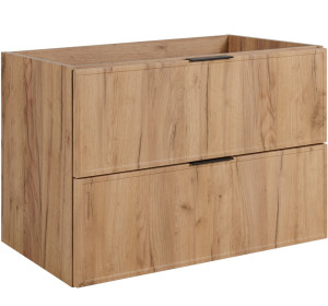 SLIM dub craft zlatý C80 závesná skrinka pod umývadlo 80 cm