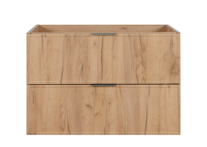 SLIM dub craft zlatý C80 závesná skrinka pod umývadlo 80 cm