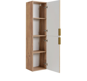 SLIM dub craft zlatý C35 vysoká skrinka do kúpelne SLIM dub craft zlatý C35 vysoká skrinka do kúpelne