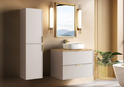 Kúpeľňový nábytok SLIM kašmír