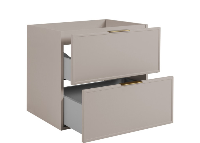 SLIM kašmír K120DC závesná skrinka pod umývadlo 120 cm