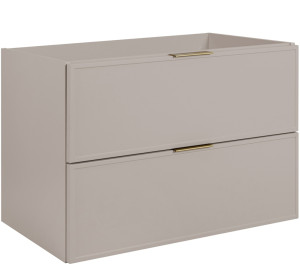 SLIM kašmír K80 závesná skrinka pod umývadlo 80 cm