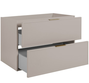 SLIM kašmír K80 závesná skrinka pod umývadlo 80 cm