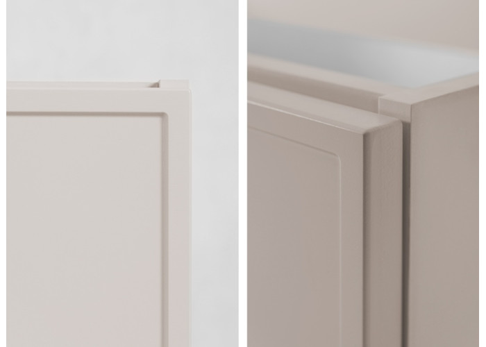 SLIM kašmír K100DC závesná skrinka pod umývadlo 100 cm