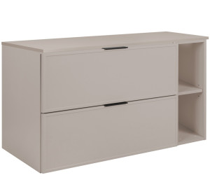 SLIM kašmír K100DK závesná skrinka pod umývadlo 100 cm