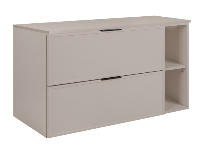 SLIM kašmír K100DK závesná skrinka pod umývadlo 100 cm