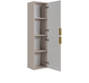 SLIM kašmír K35 vysoká skrinka do kúpelne