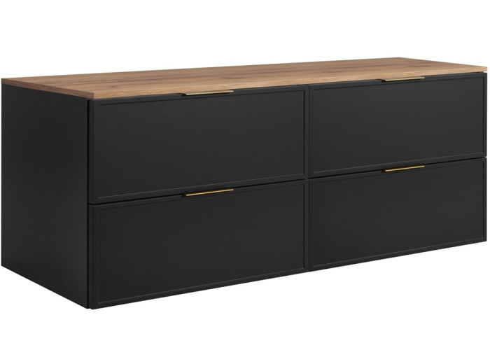 SLIM tmavosivá G160DC závesná skrinka pod umývadlo 160 cm SLIM tmavosivá G160DC závesná skrinka pod umývadlo 160 cm