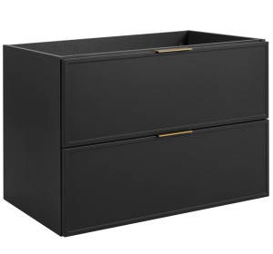 SLIM tmavosivá G80 závesná skrinka pod umývadlo 80 cm