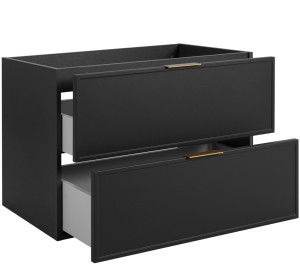 SLIM tmavosivá G80 závesná skrinka pod umývadlo 80 cm SLIM tmavosivá G80 závesná skrinka pod umývadlo 80 cm