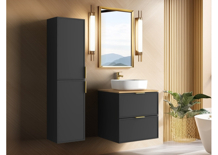 SLIM tmavosivá G120DC závesná skrinka pod umývadlo 120 cm SLIM tmavosivá G120DC závesná skrinka pod umývadlo 120 cm