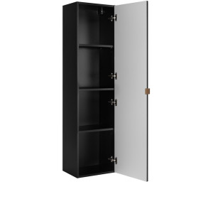 TREND čierny matný B35 vysoká skrinka do kúpelne TREND čierny matný B35 vysoká skrinka do kúpelne