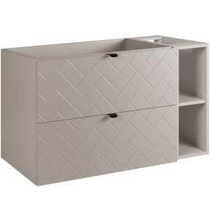 TREND kašmír K100 závesná skrinka pod umývadlo 100 cm