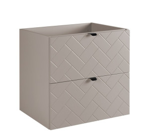 TREND kašmír K60 závesná skrinka pod umývadlo 60 cm