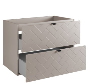 TREND kašmír K160 závesná skrinka pod umývadlo 160 cm TREND kašmír K160 závesná skrinka pod umývadlo 160 cm