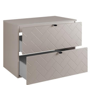 TREND kašmír K80DK závesná skrinka pod umývadlo 80 cm TREND kašmír K80DK závesná skrinka pod umývadlo 80 cm