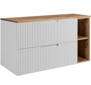 VENA biela W100DC závesná skrinka pod umývadlo 100 cm