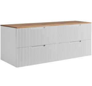 VENA biela W160DC závesná skrinka pod umývadlo 160 cm