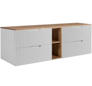 VENA biela W180DC závesná skrinka pod umývadlo 180 cm