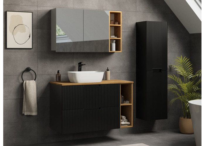 VENA čierna B80 závesná skrinka pod umývadlo 80 cm VENA čierna B80 závesná skrinka pod umývadlo 80 cm