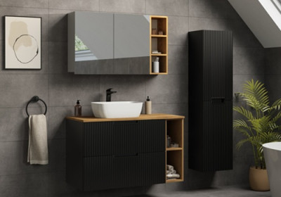 Kúpeľňový nábytok VENA čierna