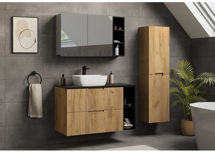 VENA dub craft zlatý C80 závesná skrinka pod umývadlo 80 cm