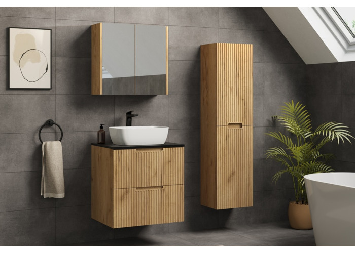 VENA dub craft zlatý C80 závesná skrinka pod umývadlo 80 cm