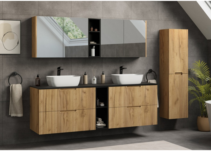 VENA dub craft zlatý C80 závesná skrinka pod umývadlo 80 cm