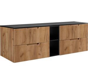 VENA dub craft zlatý C180DB závesná skrinka pod umývadlo 180 cm