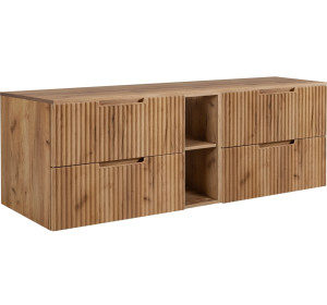 VENA dub craft zlatý C180DC závesná skrinka pod umývadlo 180 cm