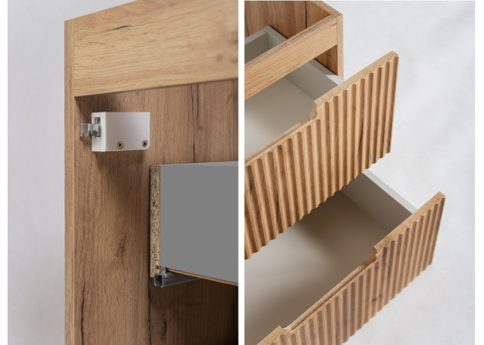 VENA dub craft zlatý C80 závesná skrinka pod umývadlo 80 cm