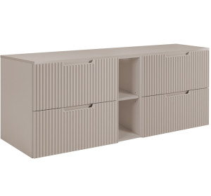 VENA kašmír K140DK závesná skrinka pod umývadlo 140 cm