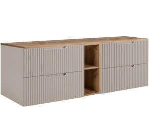 VENA kašmír K180DC závesná skrinka pod umývadlo 180 cm