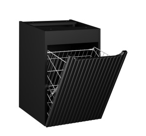 NOVA BLACK 81-40-1DK kúpeľňová skrinka s košom 40 cm