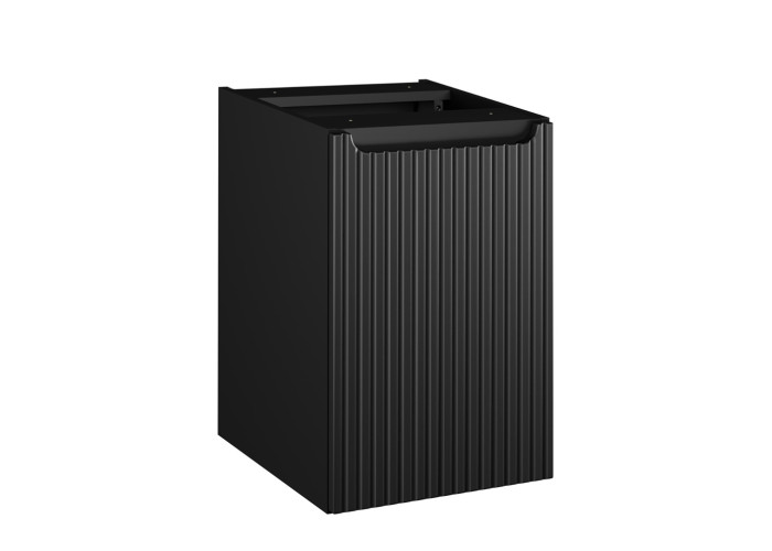 NOVA BLACK 81-40-1DK kúpeľňová skrinka s košom 40 cm